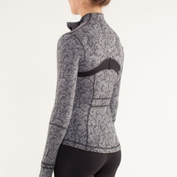 Lululemon Define Jacket *Brushed Rose Herringbone Black / Black - Picture 2 of 14